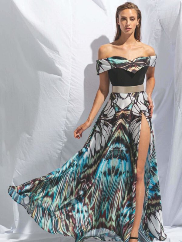 Dress Mischalis Prezzi 2022 MISCHALIS Dress White Floral Polyester